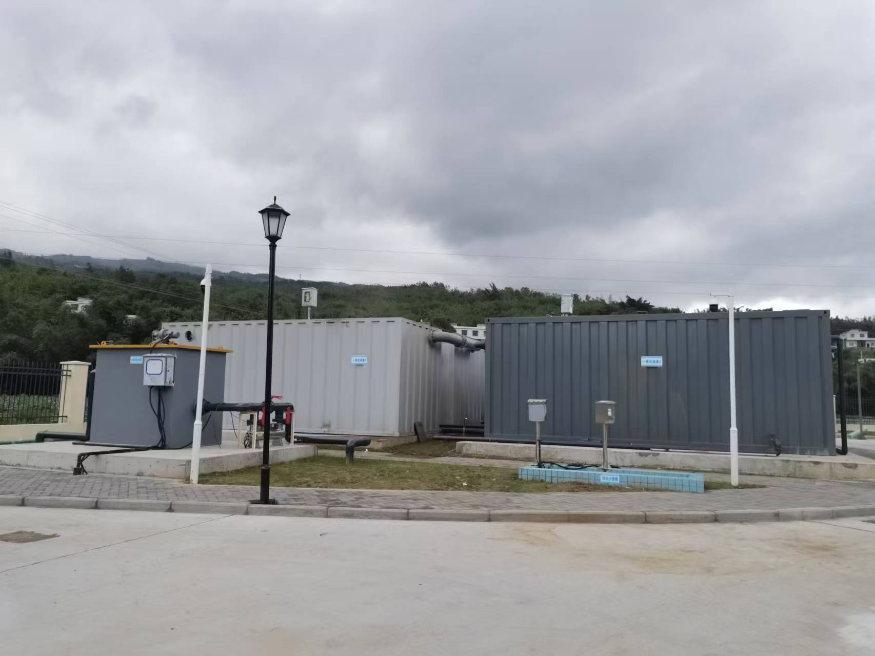 1500噸/天新農村建設污水處理站